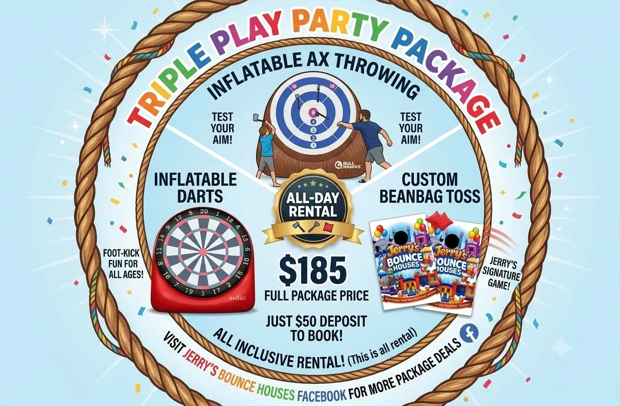 Triple play party package
