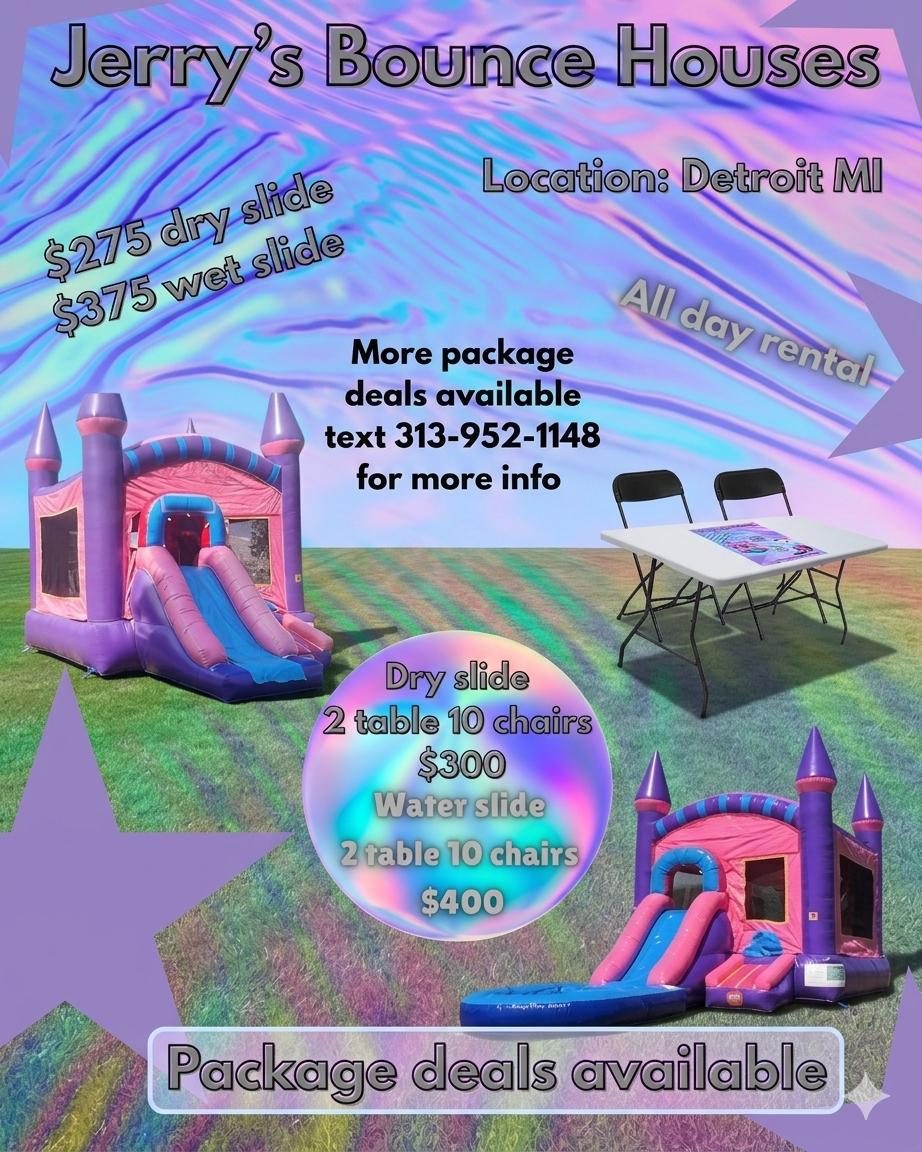 Combo Bounce House Rentals 1