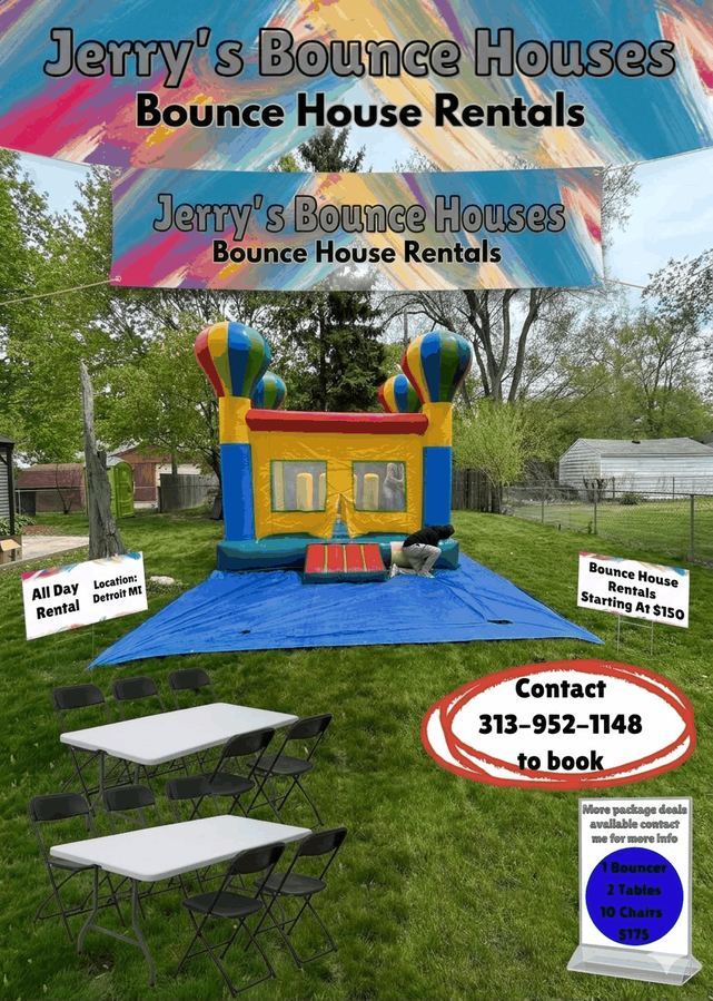 Colorful Balloon Bounce House