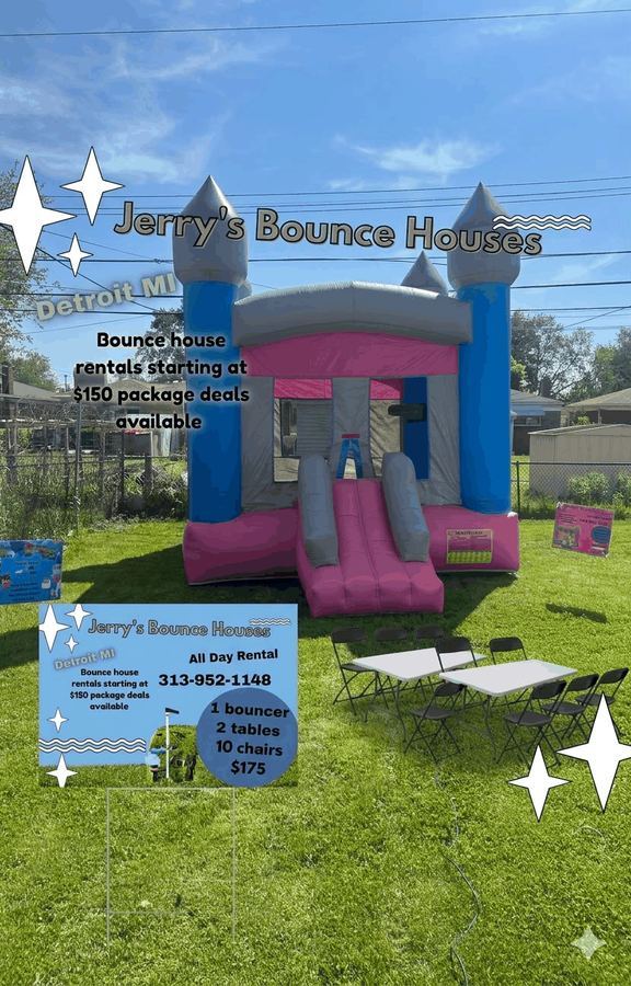 Pink & Blue Castle